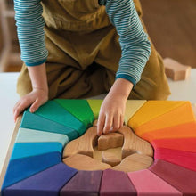 Load image into Gallery viewer, Grimms Rainbow Set Building Lion - TREEHOUSE kid and craft