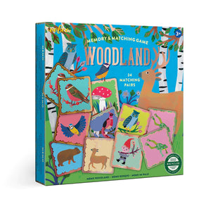 Woodland Memory & Matching Game - TREEHOUSE kid and craft