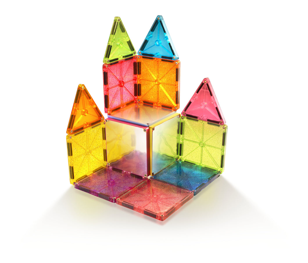 15 Piece Magnatiles Stardust - TREEHOUSE kid and craft