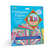 Load image into Gallery viewer, Origami Papers | Fun Patterns - TREEHOUSE kid and craft