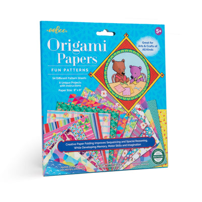 Origami Papers | Fun Patterns - TREEHOUSE kid and craft