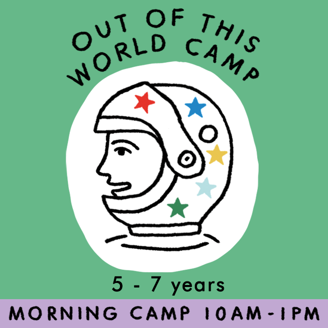 ATHENS | Out of this WORLD space Camp - TREEHOUSE kid and craft