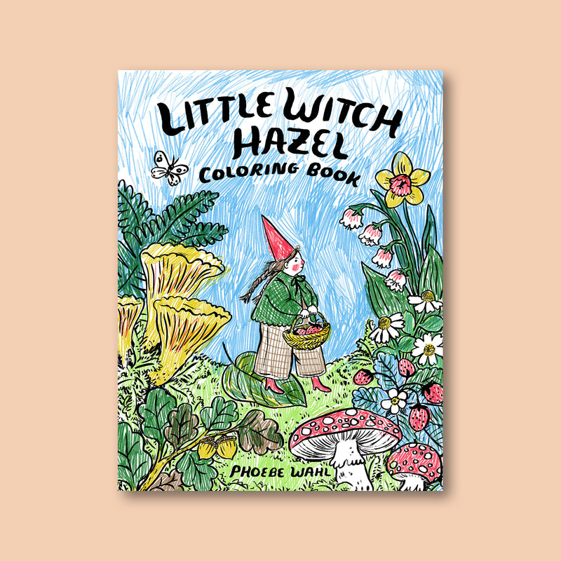 Little Witch Hazel | Coloring Book - TREEHOUSE kid and craft