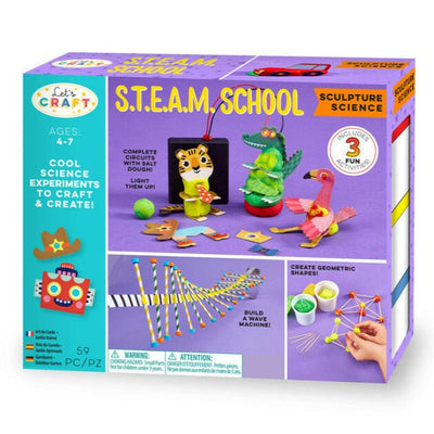 STEAM School | Sculpture Science - TREEHOUSE kid and craft
