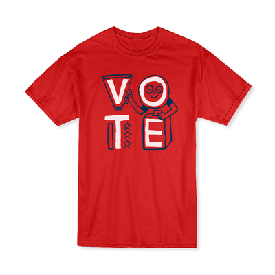 Adult Vote T-Shirt - TREEHOUSE kid and craft