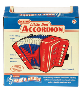 Schylling Little Red Accordion - TREEHOUSE kid and craft