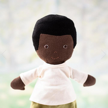 Load image into Gallery viewer, William Doll in Moss Pants and Natural Shirt - TREEHOUSE kid and craft