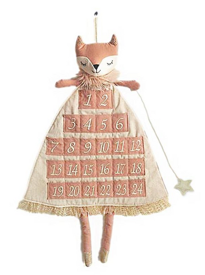 Fox Advent Calendar - TREEHOUSE kid and craft