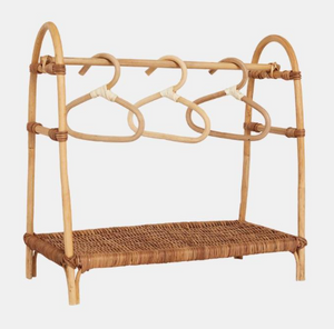 Dinkum Doll Rattan Clothes Rack - TREEHOUSE kid and craft