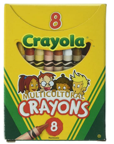 crayola multicultural crayons 8 pack – A Paper Hat