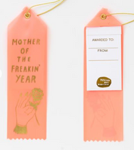Load image into Gallery viewer, Mother of the Year Award Ribbon - TREEHOUSE kid and craft