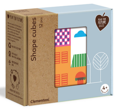Shape Cubes - Buildings - TREEHOUSE kid and craft