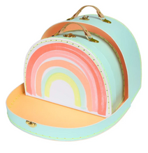 Load image into Gallery viewer, Rainbow Suitcase Set - TREEHOUSE kid and craft