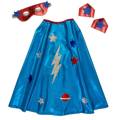 Blue Superhero Costume - TREEHOUSE kid and craft