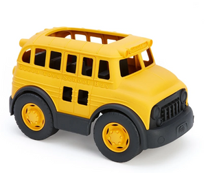 School Bus Green Toys - TREEHOUSE kid and craft