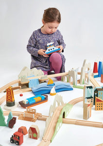 Mountain View Train Set - TREEHOUSE kid and craft
