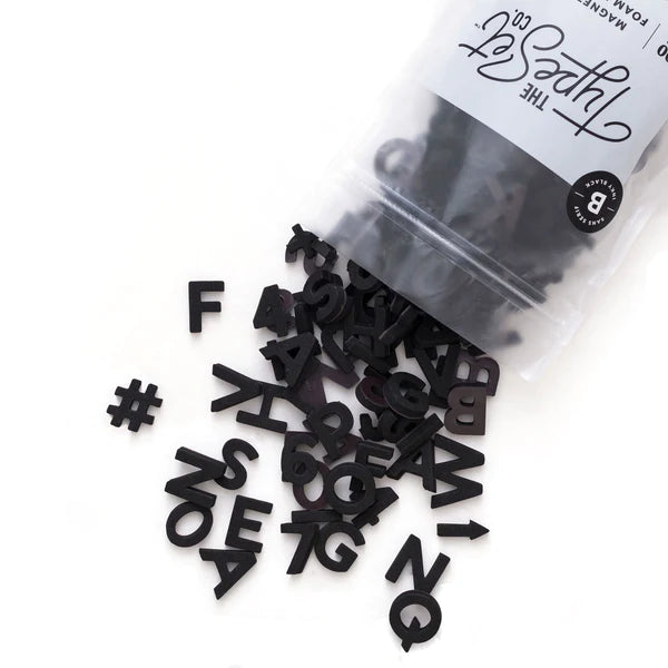 Soft Magnetic Letter Sets | Type Set Co - TREEHOUSE kid and craft