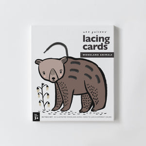 Baby Animal Lacing Cards - TREEHOUSE kid and craft