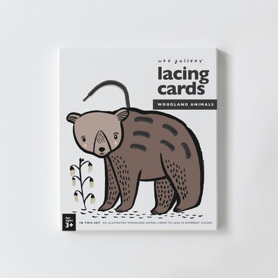 Baby Animal Lacing Cards - TREEHOUSE kid and craft