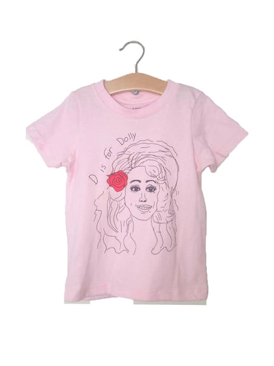D is for Dolly Parton Tee - TREEHOUSE kid and craft