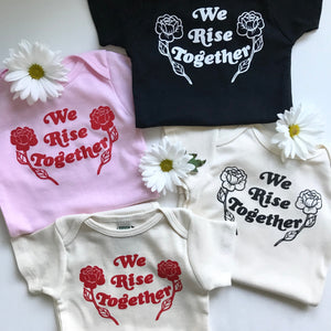 We Rise Together Onesie - TREEHOUSE kid and craft
