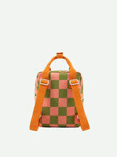 Load image into Gallery viewer, small backpack | farmhouse | checkerboard