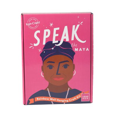 SPEAK like Maya | Wall Hanging Kit - TREEHOUSE kid and craft