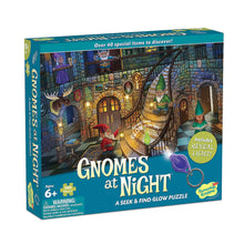 Load image into Gallery viewer, Seek &amp; Find Puzzle | Gnomes at Night - TREEHOUSE kid and craft