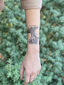 Chanterelle Temporary Tattoo - TREEHOUSE kid and craft