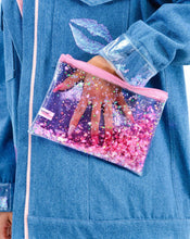 Load image into Gallery viewer, Liquid Glitter Zip Clutch - TREEHOUSE kid and craft