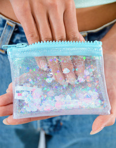 Liquid Glitter Coin Purses - TREEHOUSE kid and craft