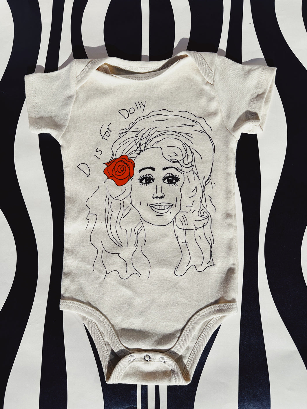 D is for Dolly Onesie - TREEHOUSE kid and craft