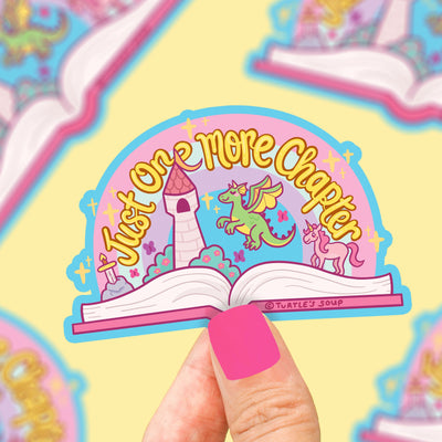 One More Chapter Sticker - TREEHOUSE kid and craft