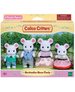 Marshmallow Mouse Family - TREEHOUSE kid and craft