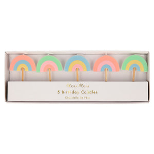 Rainbow Candles - TREEHOUSE kid and craft