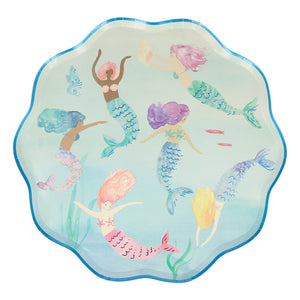 Mermaid Plates - TREEHOUSE kid and craft