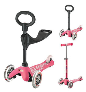 Mini 3in1 Deluxe Scooters: Assorted Colors - TREEHOUSE kid and craft