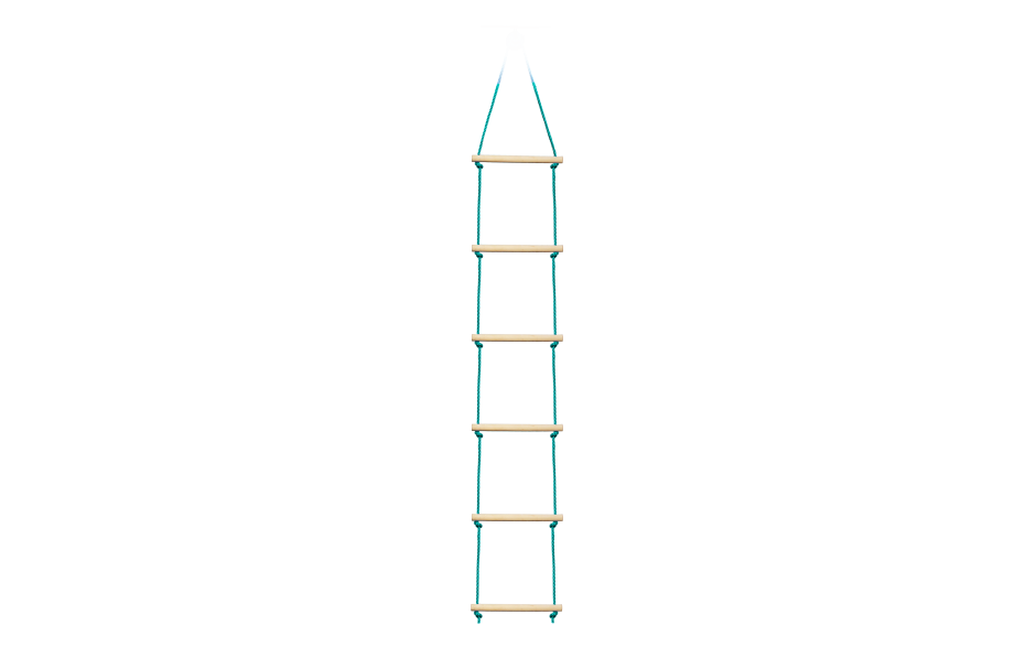 Ninja Rope Ladder | Slackers - TREEHOUSE kid and craft