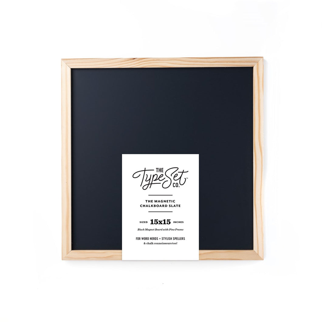 Magnetic Slate Chalkboard - TREEHOUSE kid and craft